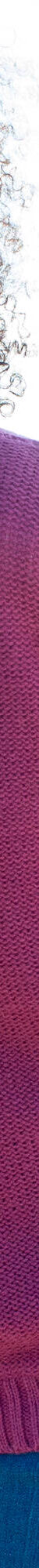 Gilet zippé 30% laine fourré "maille peluche" (violine) Gilet zippé 30% laine fourré "maille peluche" (violine)